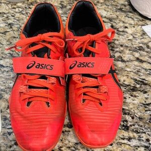 ASICS Red Athletic Shoes